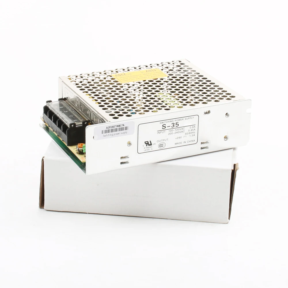 Мощность suply S-35w-15V 2.4A ac к dc выключатель питания ac dc преобразователь высокого качества S-35-15