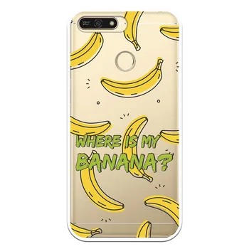 

Stand case Banana costume drawing WP012 for Huawei Y6 2018