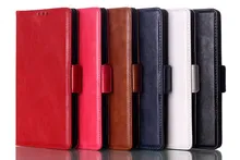 Чехол кожа, для Sony Xperia C3 масло отшлифованной текстурировано бумажник с стойка для Sony Xperia C3 D2533 двойной D2502