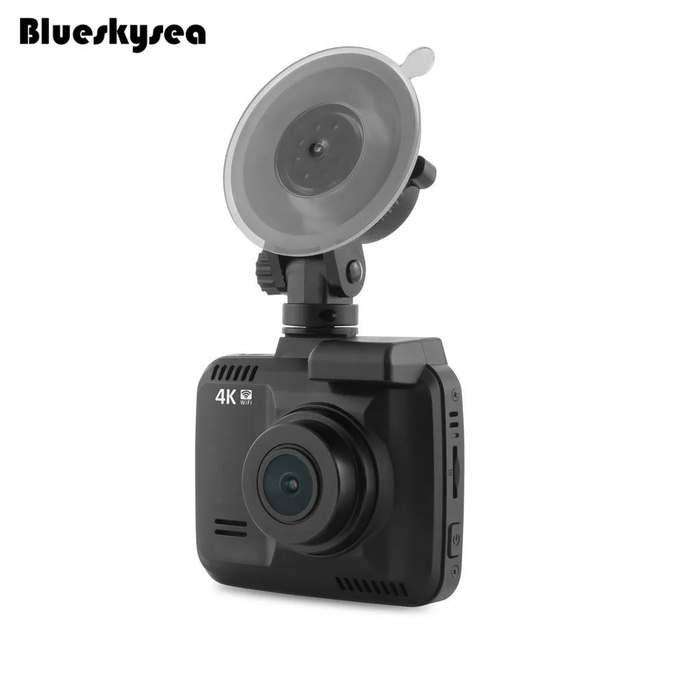 

Blueskysea GS63H 4K WiFi GPS Car DVR Recorder 2.4" inch LCD 2880X2160P Camcorder G-sensor Novatek 96660 Built-in Li-ion battery