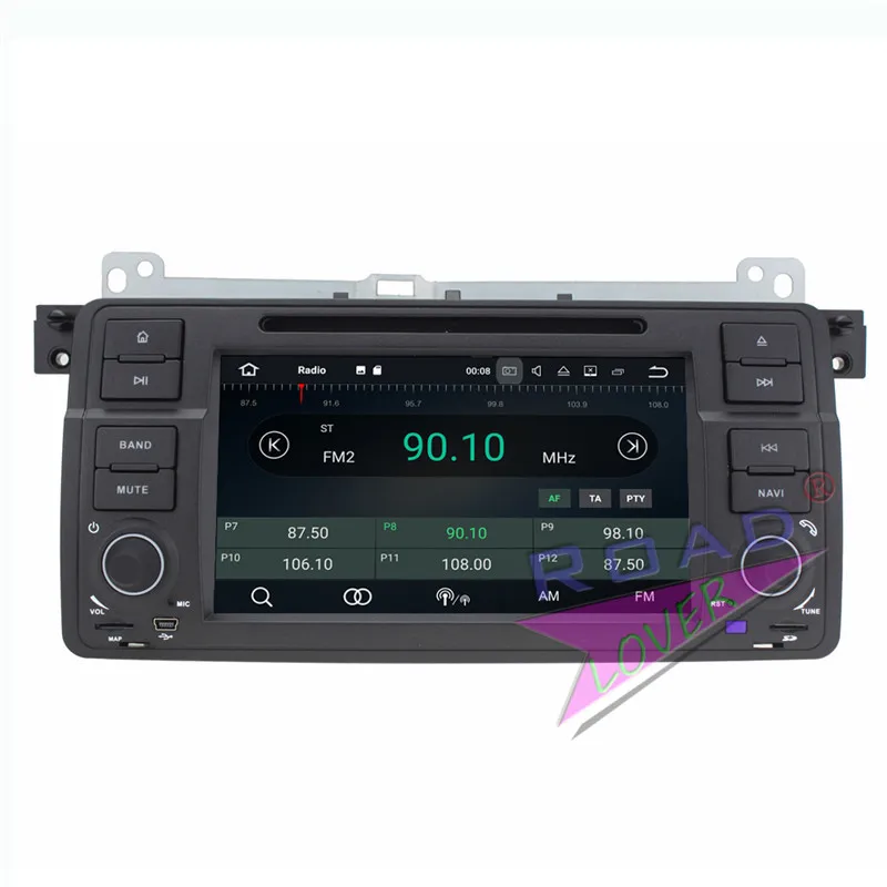 TOPNAVI 2G + 16GB Android 7 1 автомобильный ПК DVD плеер для BMW 3 серии E46/M3 (1998 2006)/MGZT 7/Rover 75 (2001 2004)