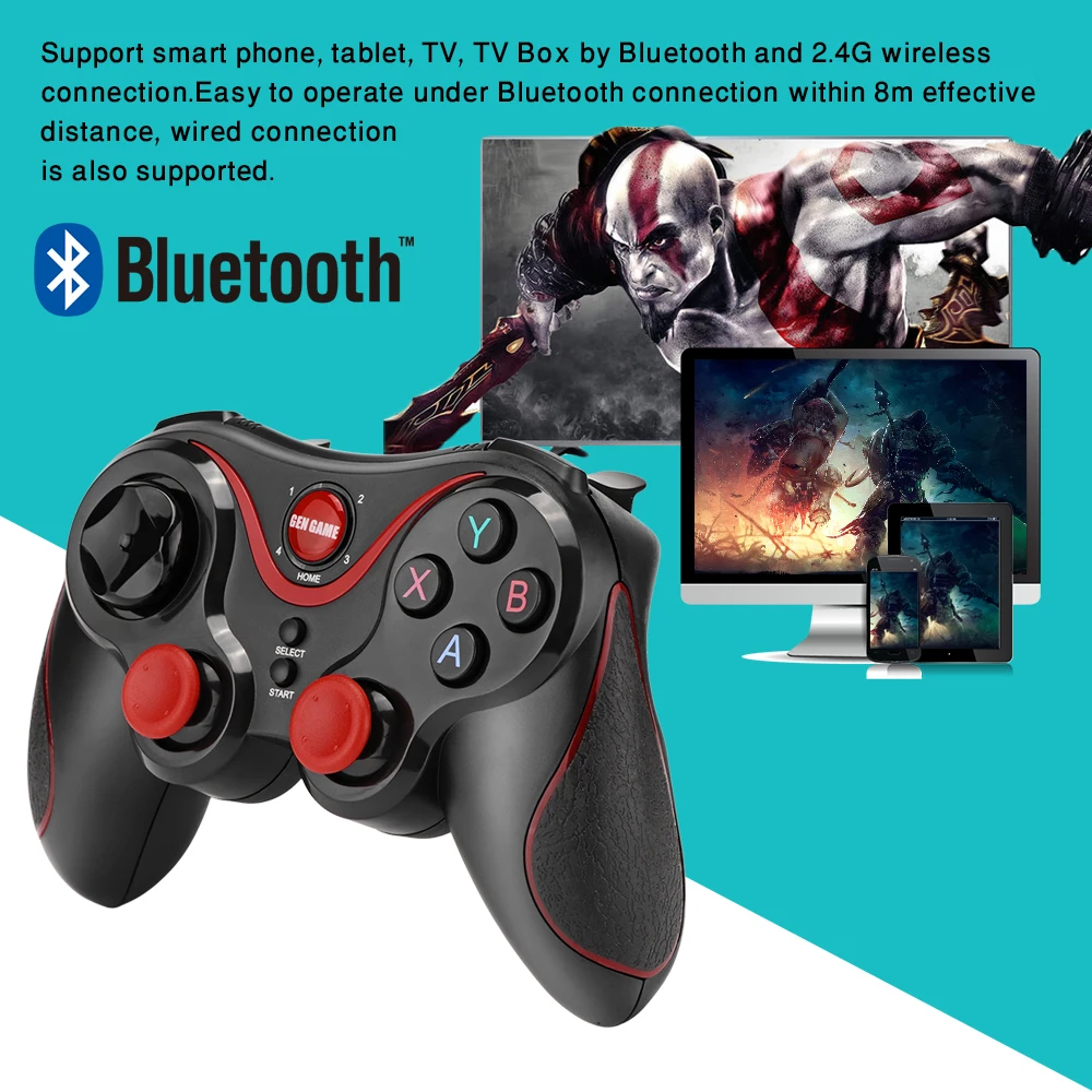 как подключить джойстик к компьютеру через bluetooth