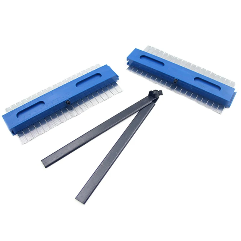 

HOT-ruler 2 In 1 200Mm Profile Copy Gauge Contour Gauge Duplicator Wood Marking Tool Tiling Laminate Tiles General Tools