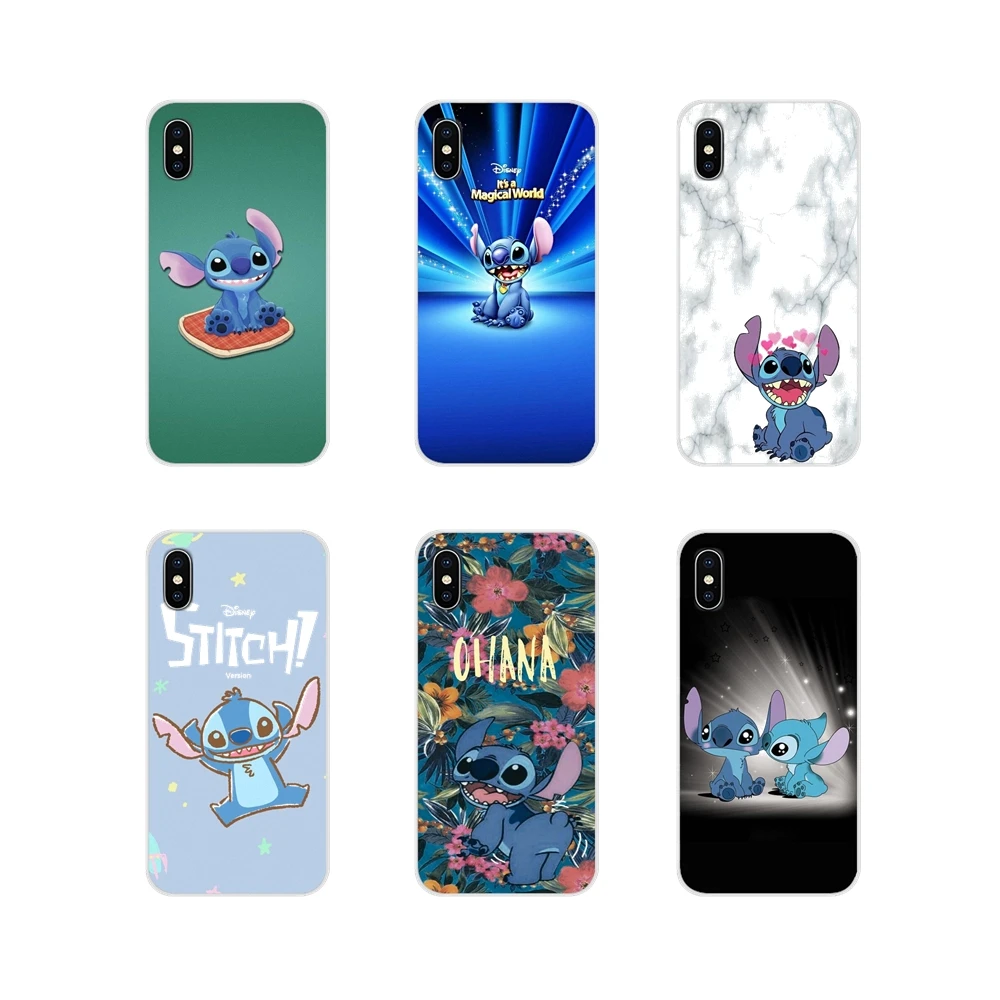 

Lilo and Stitch Ohana sweety Stitch Design Cover For Huawei G7 G8 P7 P8 P9 P10 P20 P30 Lite Mini Pro P Smart Plus 2017 2018 2019