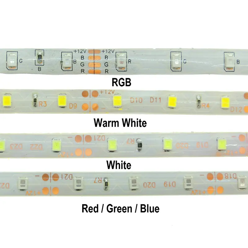 RAYWAY светодиодный свет полосы DC12V 60 Светодиодный s/m 5 м/лот гибкий 2835smd RGB белый теплый красного, зеленого и синего цвета Рождественский декоративный светодиодный лента