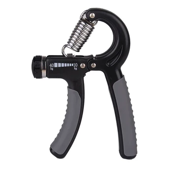 

Mayitr 10 to 40Kg Adjustable Hand Power Grip Wrist Strength Gripper Fitness Hand Exerciser Grip Wrist Forearm Strength Training