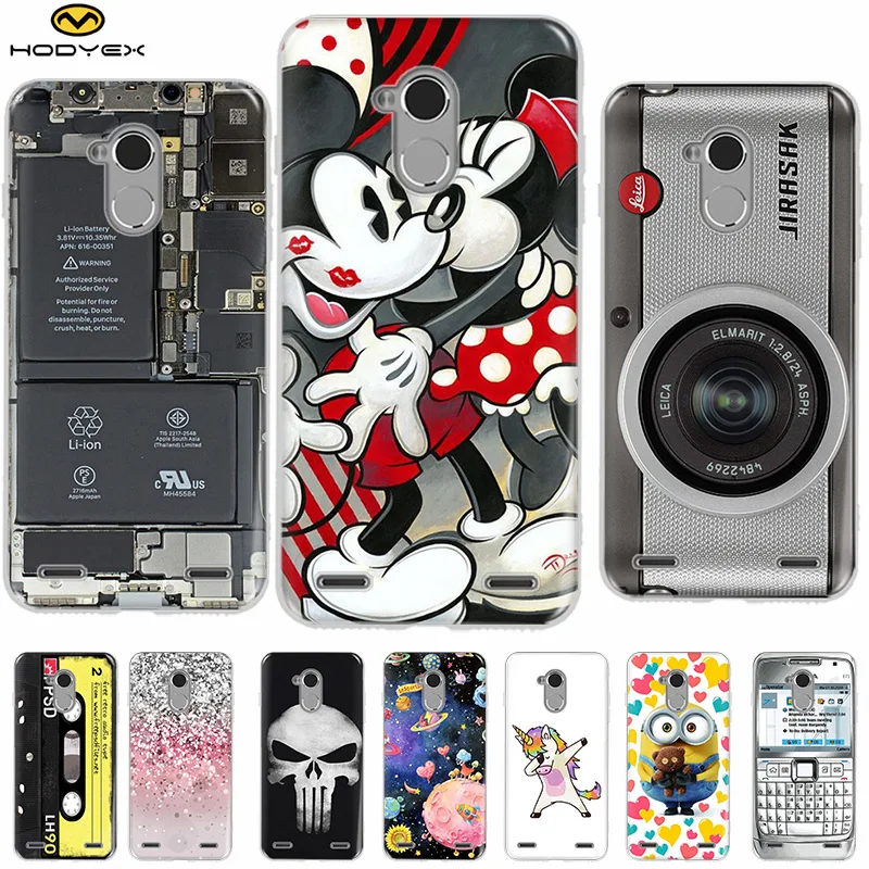 

5.0" ZTE Blade V7 Lite Case ZTE V7 Lite Cover Silicone Soft Back Shell Case Cover For ZTE Blade V7 Lite Phone Cases Retro Camera