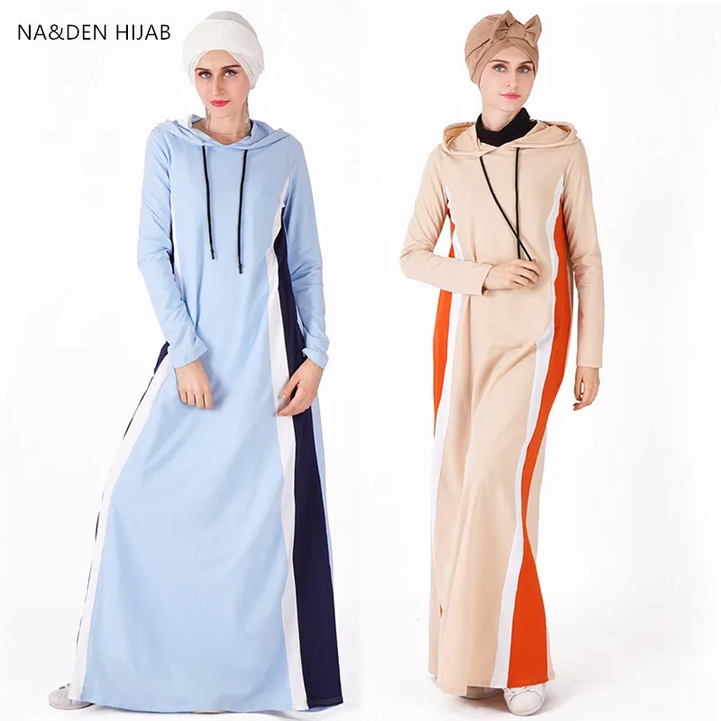 

Muslim women kimono casual sport abaya turkey dubai islamic summer jersey fabric kaftan clothing islamic dress fast shipping