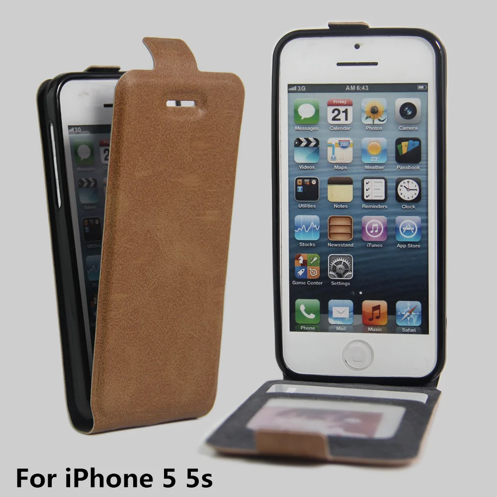 5s Case Leather Flip Up Down Style For Apple Iphone 5 5s Cover Credit Card Slot Cases Black Covers For Iphone5 Ip Iphone5s Case Leather Leather Flip5s Case Aliexpress