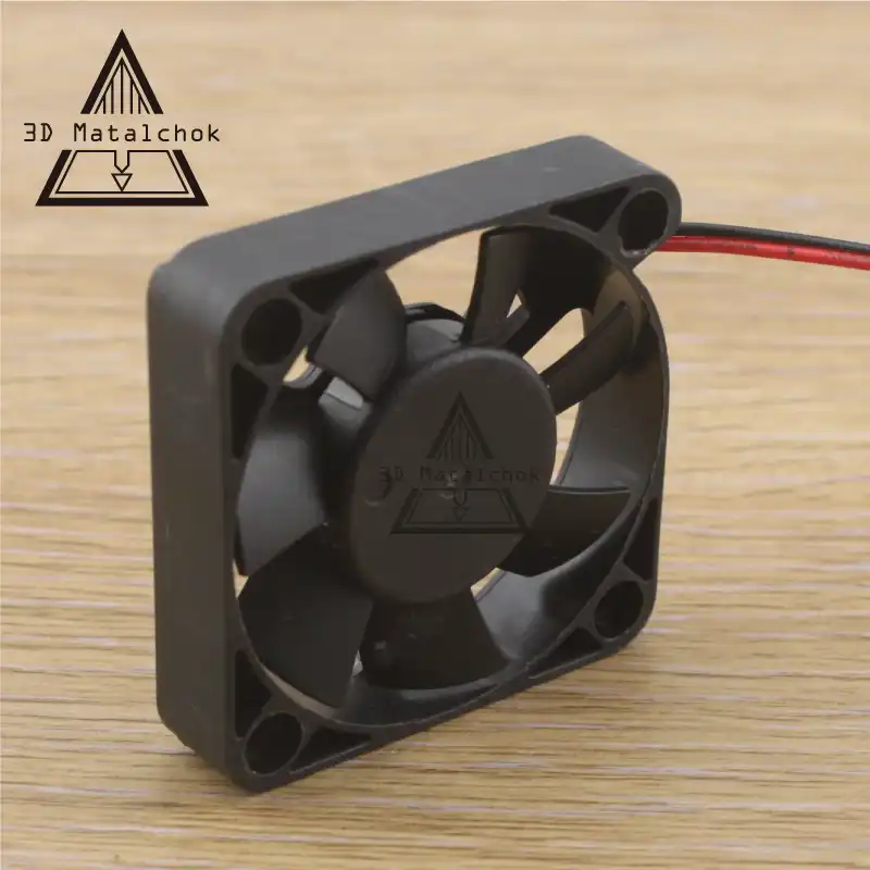 Лидер продаж! Вентилятор для 3D принтера 2pin ph 1 шт. 50 мм x 10 5010 постоянного тока 12 В/24