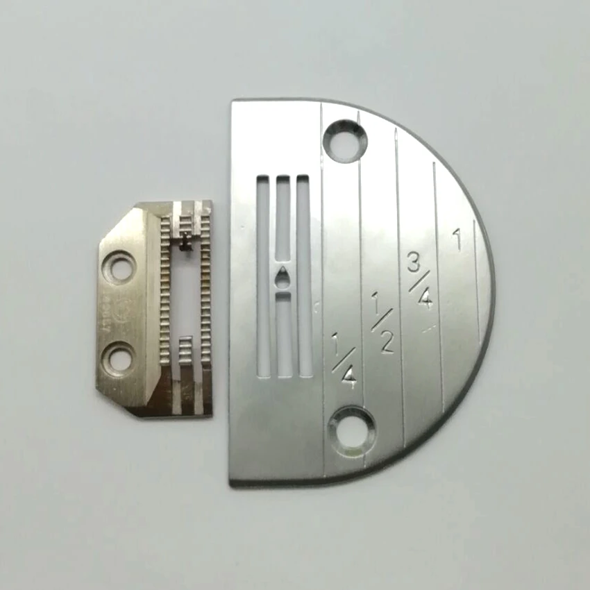 INDUSTRIAL SEWING NEEDLE PLATE and FEEDER SET Fits CONSEW JUKI BROTHER