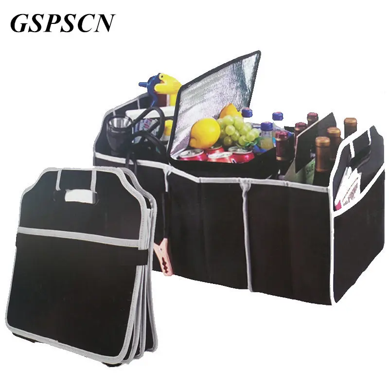 

Car Organizer Boot S Folding Storage Box Multi-Use Tools Organizer Car Portable Storage Bags Folding Collapsible Trunk Box