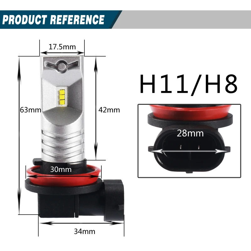 Aileo H11 светодиодный H8 светодиодный H16 H10 9145 Автомобильные фары 9005 12V hb3 Авто 9006 hb4 h9 Автомобильные противотуманные лампы CSP Y19 3600LM 24V