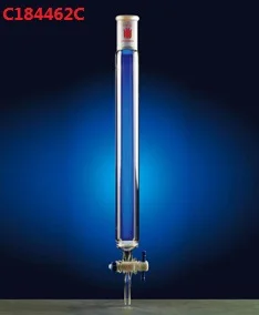 

synthware,Chromatography Column, Column O.D.:46mm, Column I.D.:40.0, Effective Length inch:254mm, Joint:24/40, Stopcock Bore:2mm