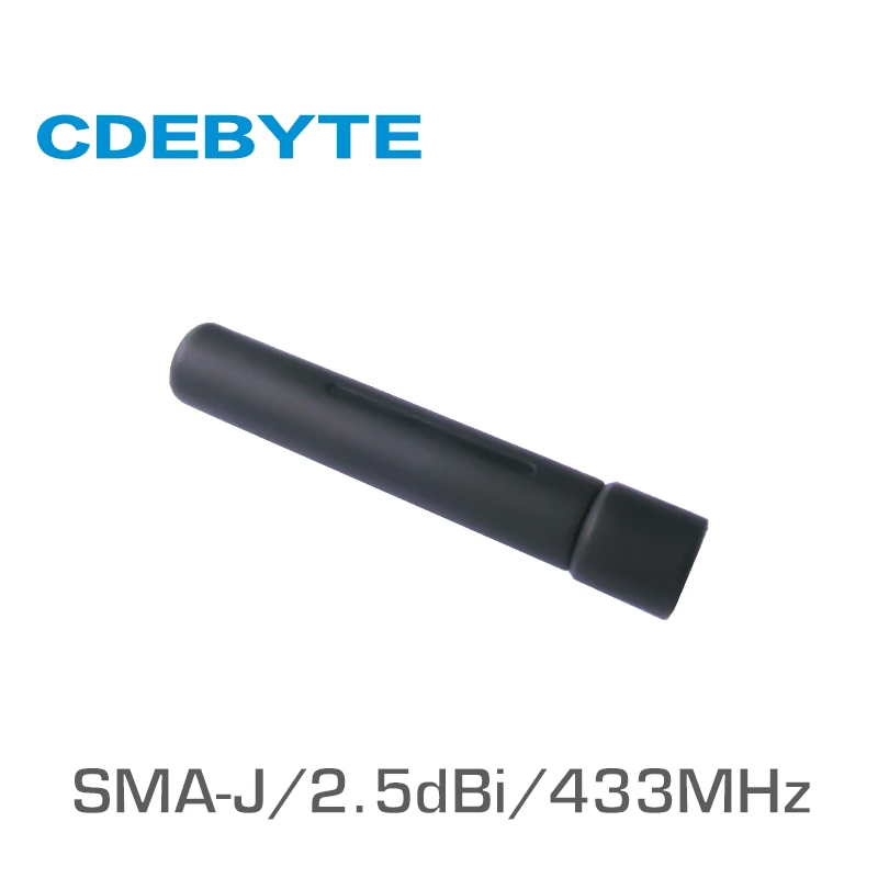 

TX433-JZG-6 433MHz SMA-J interface 50 Ohm impedance less than 1.5 SWR 2.5dBi gain high-quality omnidirectional antenna