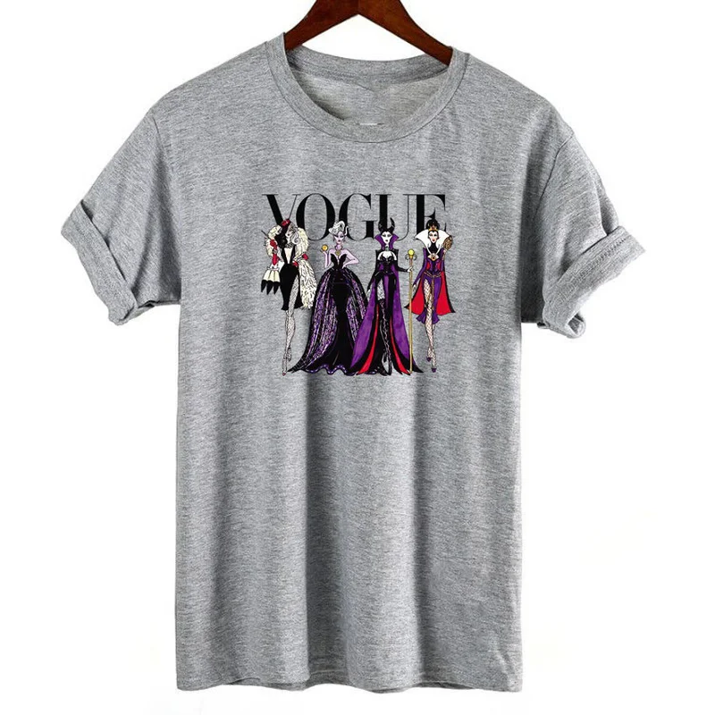 

Vogue T Shirt Women Streetwear Summer Top Causal Loose Tshirt Harajuku Cotton O-neck Print Female T-shirt Camiseta Mujer RH485