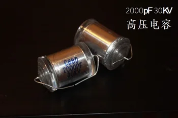 

NEW 2PCS 2000pF 30KV high voltage capacitor / Marx generator capacitor