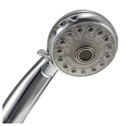 

AIMA Adjustable 3 Mode 3-Color LED Shower Head Temperature Sensor RGB Bath Sprinkler, Silver