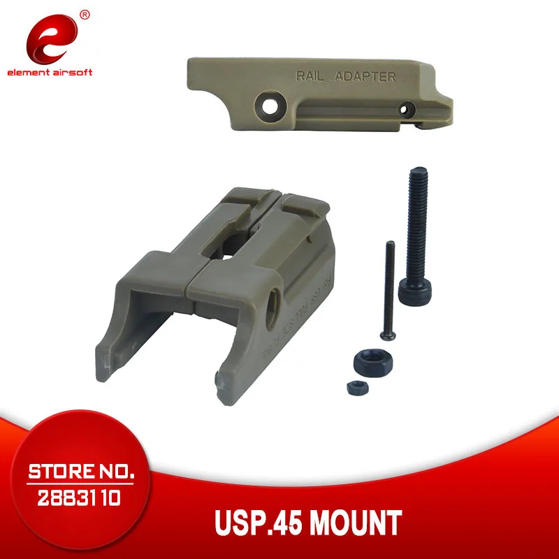 Buy Element Airsoft USP.45 MOUNT Low Pistol Softair