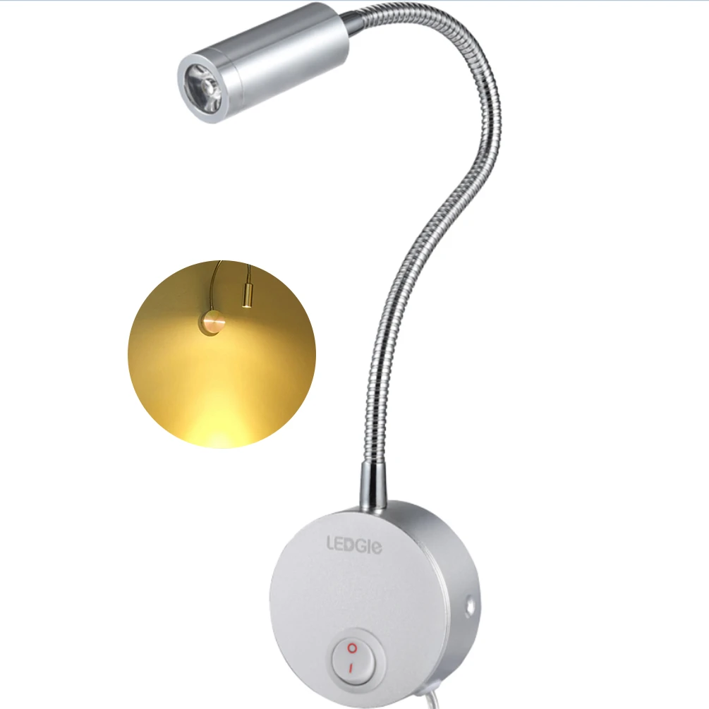 flexible gooseneck wall sconce