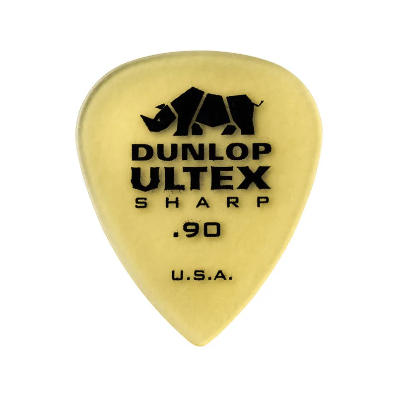 1 шт. Dunlop медиатор для гитары Ultex standard/Sharp/triangle/Plectrum 0,6 мм-1,14 мм медиатор для гитары аксессуары для гитарных частей - Цвет: Sharp 0.90mm