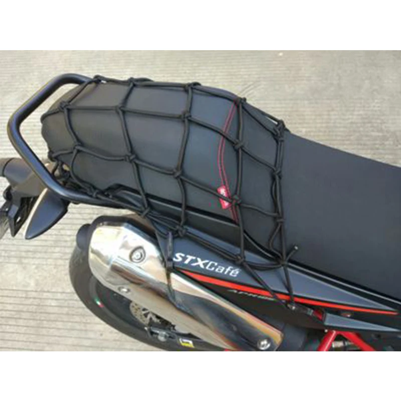 Encell encell السوداء خوذة دراجة نارية الأمتعة صافي تخزين حقيبة حمل أمتعتهم حبل السيارات أكياس شبكة صافي البرمة motorycle