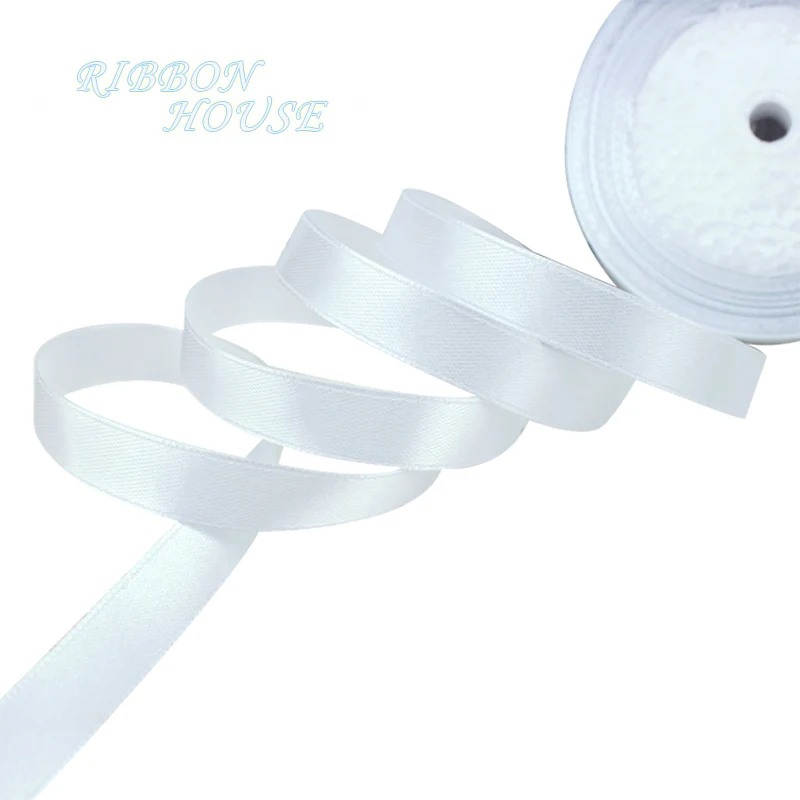 Single Face Satin Ribbon Webbing Decoration Gift Christmas Ribbons 25 yards/roll 6/10/12/15/40/50mm satin ribbons satin ribbon