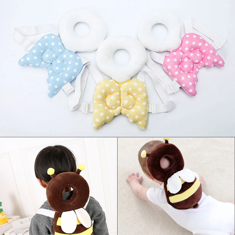 

Baby Pillow Toy Safe Infant Head Protector Baby Head Protection Pad Cute Wings Nursing Pillow Cushion Newborn Headrest Pillows