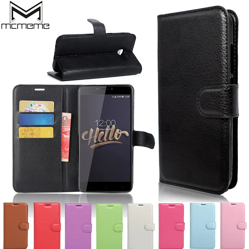 

MCMEME Cubot Max Case Cover Luxury PU Leather Flip Protective Phone Case Shell For Cubot Max 6.0inch With Slot card coque fundas