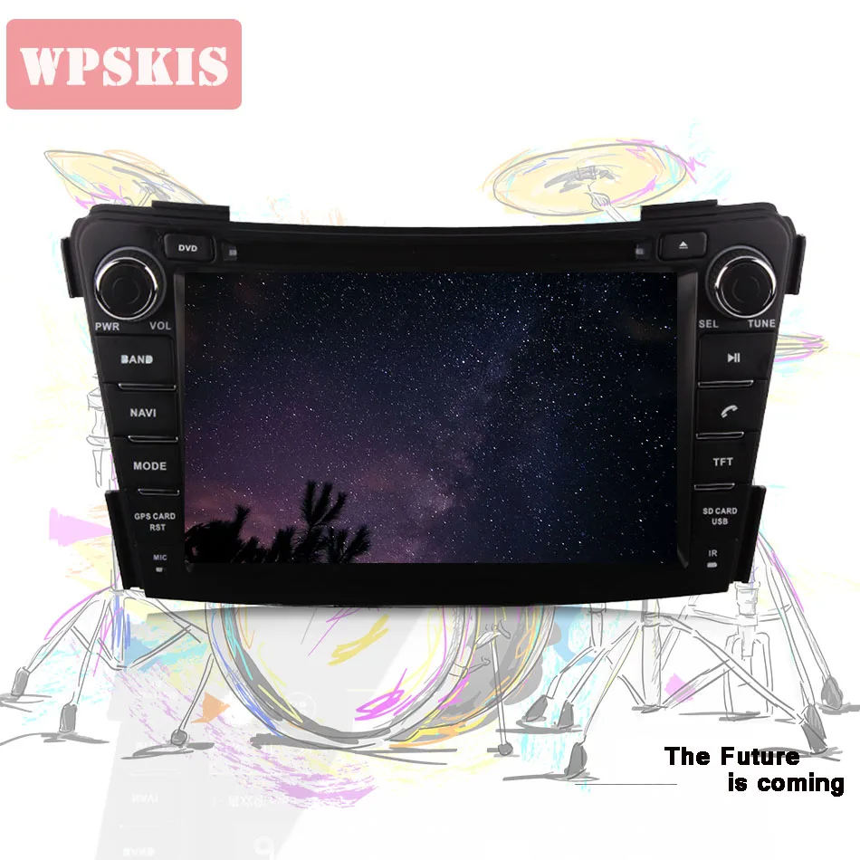 Best Octa Android 9.0 4G 64G Car GPS Navigation Car DVD Player for HYUNDAI I40 2011-2016 HD Multi-media System Auto Radio Audio Video 2