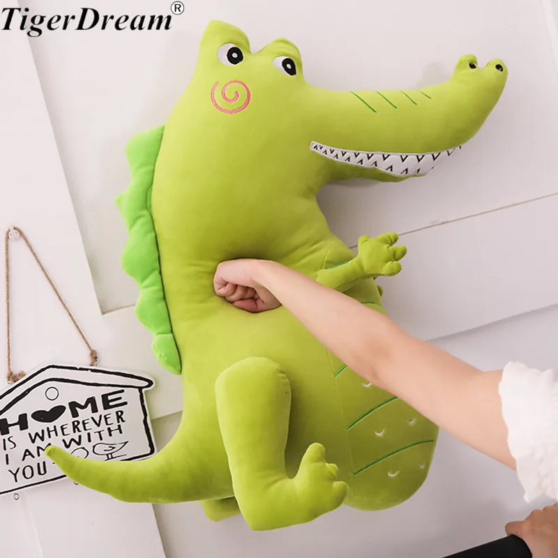 

Бесплатная доставка, мультяшная кариес, крокодил, мягкая плюшевая игрушка, Крокодиловая подушка