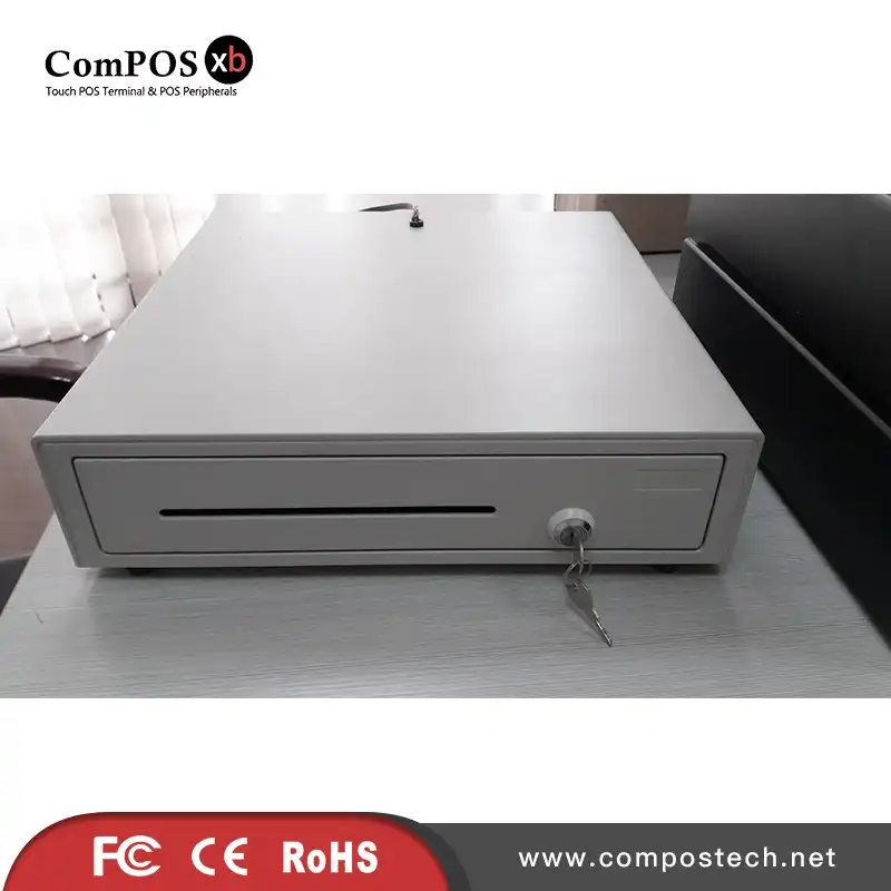 Composxb Rj11 Metal Case Pos Cash Drawer Cash Register Drawer Box
