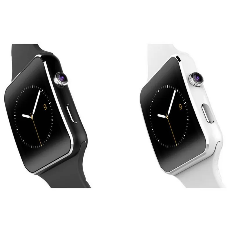 

Bluetooth Smart Watch X6 Sport Passometer Smartwatch with Camera Touch Support TF SIM Card Whatsapp Facebook for Android Phone