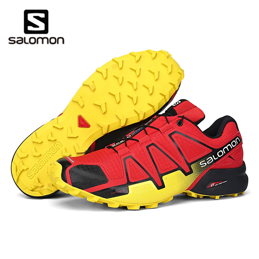 Salomon speed Cross 4 CS мужские кроссовки беговые туфли высокого качества уличные спортивные кроссовки zapatillas hombre кроссовки