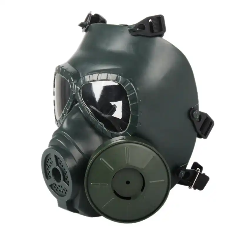 outdoor sports full-covered gas mask helmet men