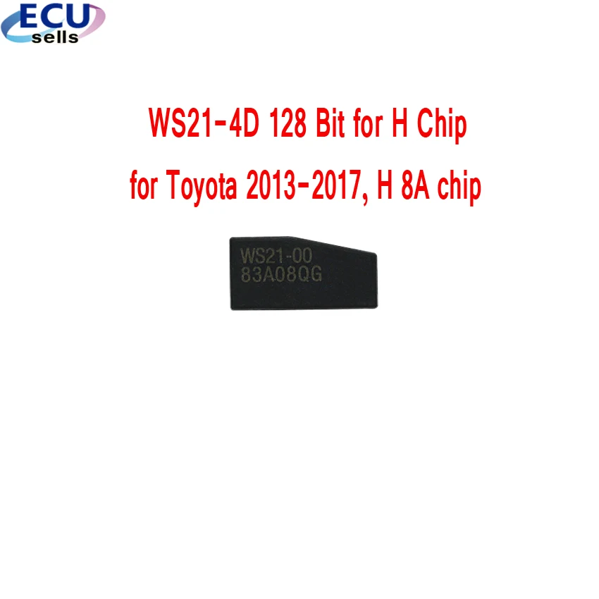1 шт. х высококачественный транспондер чип для Toyota 2013-, H 8A чип для Toyota, пустой WS21-4D 128 бит для H чип