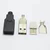 1 комплект USB 2,0 + Type B USB, удлинитель для принтера, адаптер для синхронизации данных, переходник, Ремонтный соединитель DIY, Бесплатная сварка ► Фото 2/5