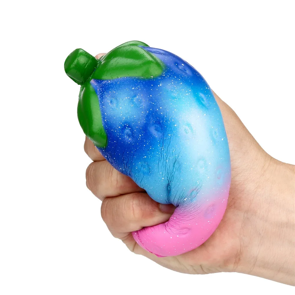 MUQGEW гигантский squishy Jumbo Galaxy клубника душистый мягкий Шарм медленный рост снятие стресса игрушки для детей в кляпах игрушки