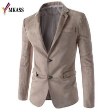 Новинка, стильный Блейзер, мужские костюмы, шерстяное пальто-жакет, две пуговицы, рисунок в елочку, Ретро стиль, на заказ, теплая одежда