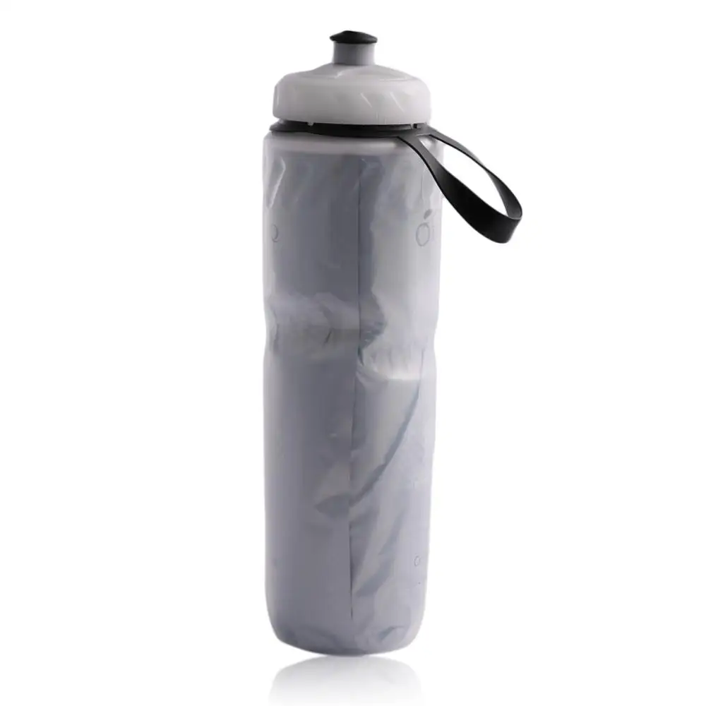 710 мл Портативный Открытый изолированные бутылки воды велосипед Велоспорт Спорт стакана воды чайник вторичной бутылки 24 унц. Лидер продаж - Цвет: 1