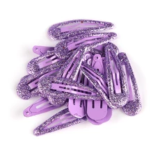 20 шт./компл. Для женщин Симпатичные металлический блеск шпильки оснастки заколки невидимки для волос для маленьких девочек заколки Головные уборы Инструменты для укладки волос аксессуары