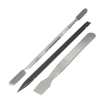 

New Brand 3 In 1 Metal Plastic Spudger Set Tools Repair Opening Pry Tool Kit For iPhone iPad For Samsung Cell Phone