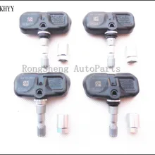 DPQPOKHYY набор из 4 шин Датчик давления TPMS подходит для Lexus Toyota OEM завод PMV-1017