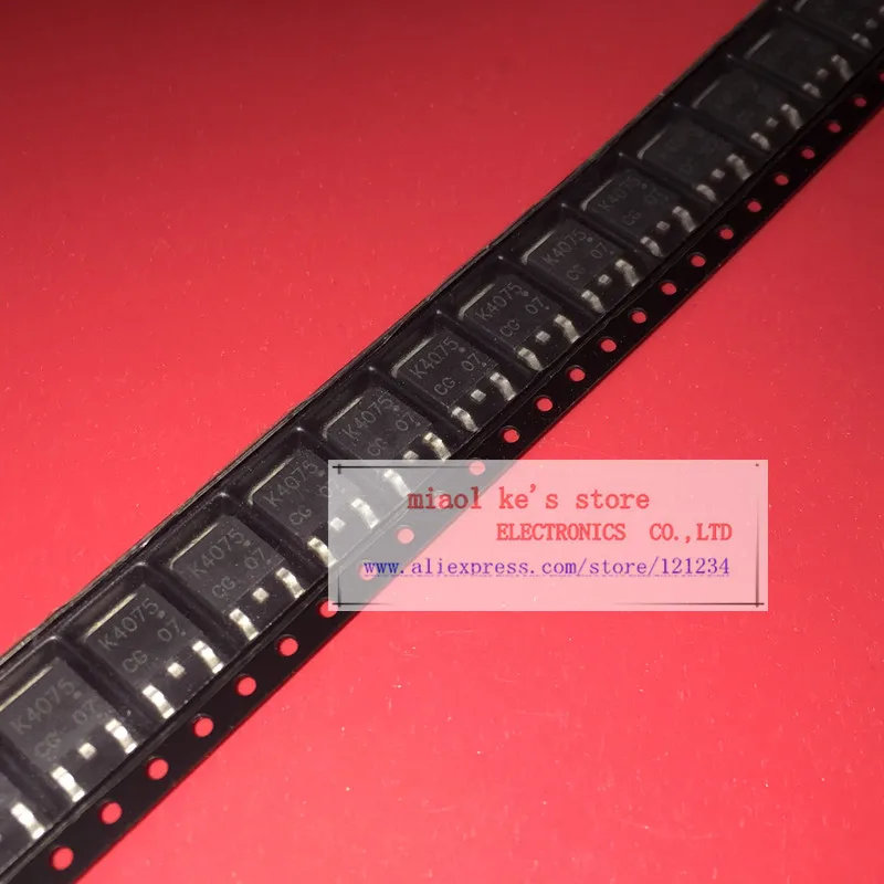 [5 шт. 10 шт.] 100% Новый оригинальный 2SK4075 K4075 ( 40 в 60 А TO 252) высококачественный чип