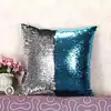 Mermaid Pillows Two Tone Sequins Throw Pillow Cushion Case DIY Case Double Sides Decorative Pillows FBE3 6