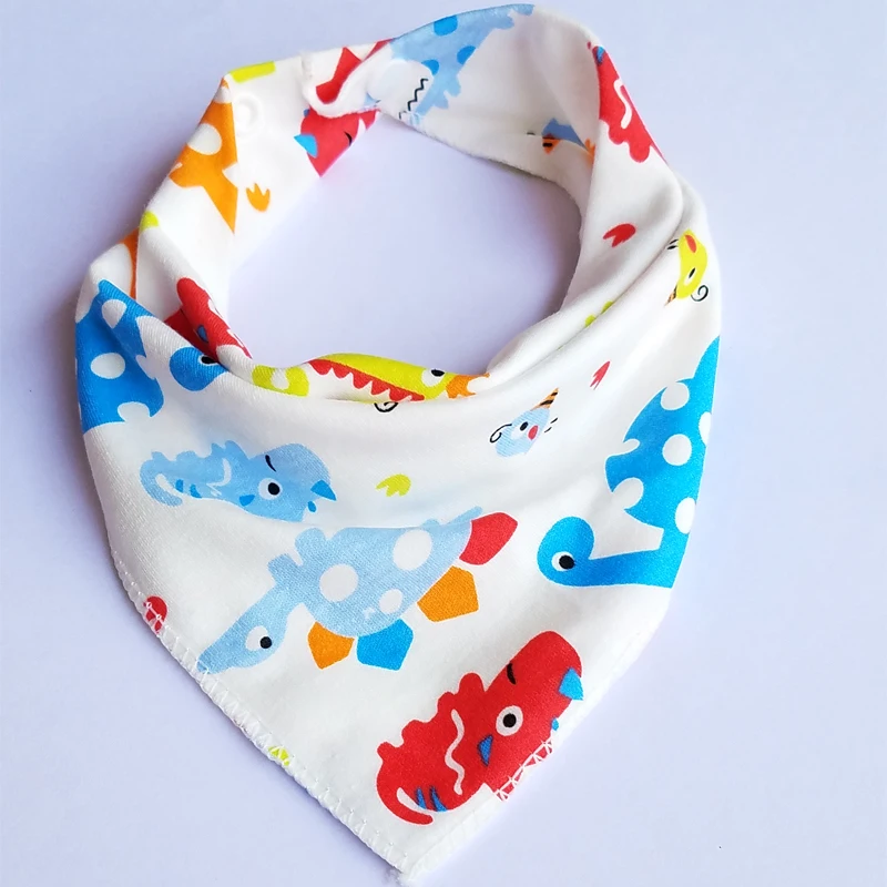 Fashion Baby Bibs bandana bib Burp Cloth Print Pattern Cotton Toddler Baby Waterproof Saliva bib Meal baby stuff Accessories