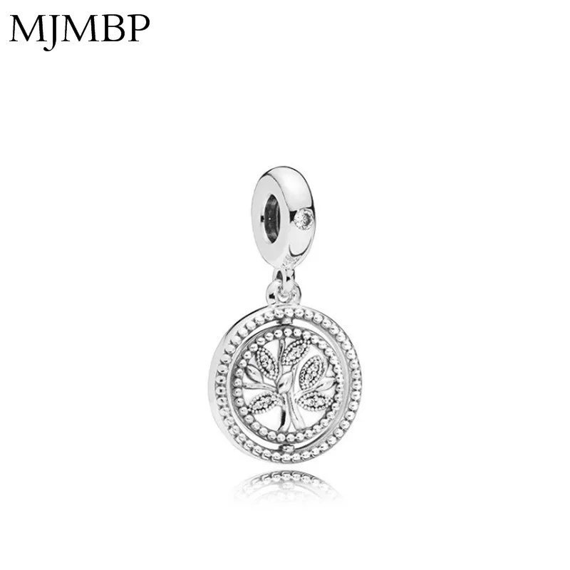 

New Rotating Tree of Life Pendant DIY Charms Vintage Beads Fit Pandoraa Gift For Bracelet & Necklaces Jewelry making Women Gifts