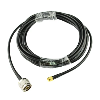 

RG58 Straight SMA Male Plug to N Male Plug Connector Extension Cable 5M UY8
