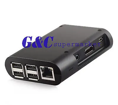 

5PCS Black ABS Protective Enclosure Case Box Computer Raspberry Pi 2 Model B/B+ V1