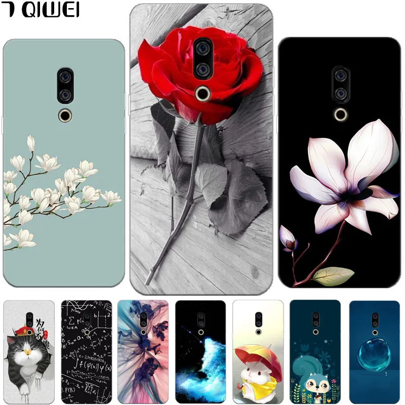 

For Meizu 15 Case 5.46'' Cover Silicone Soft Case For Meizu 15 Plus 15Plus Case 5.95'' Cover TPU Fashion Slim for Meizu15 Coque